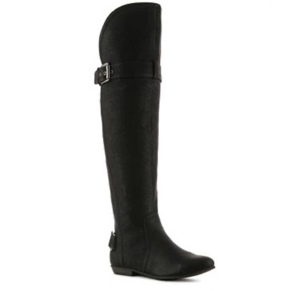 Not Rated Oliver Over-the-knee black boots